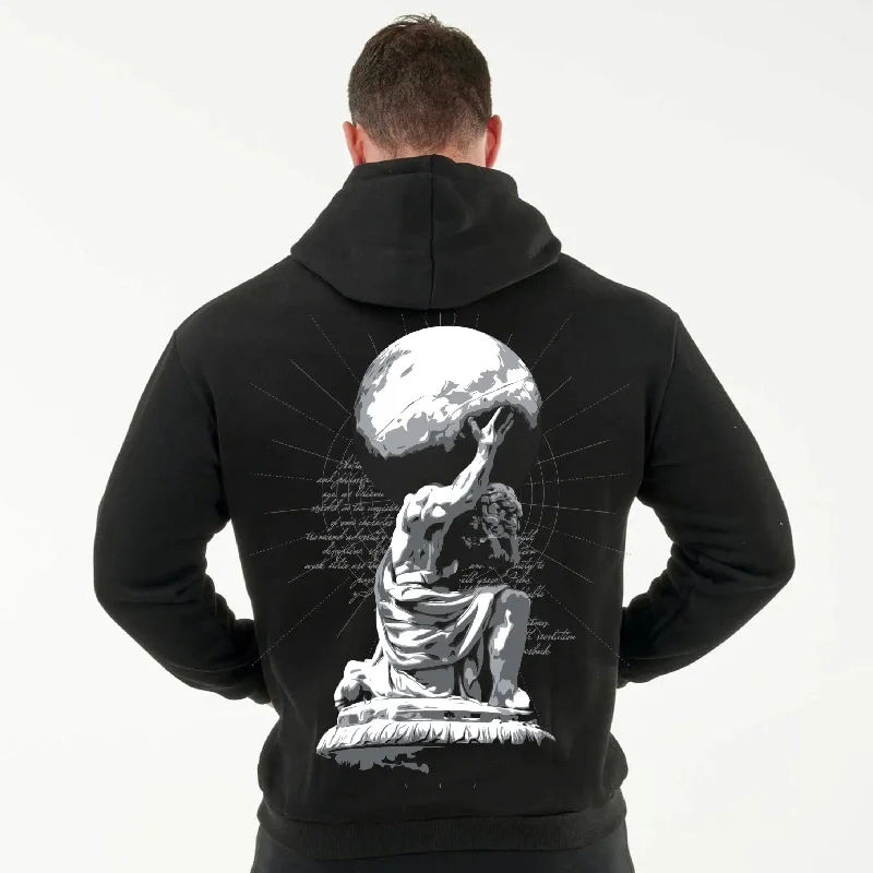 Atlas Pull Hoodie Refined Men's European