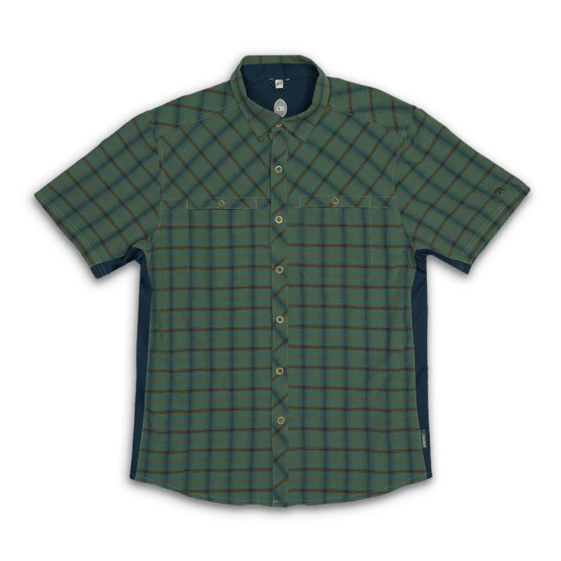 Men's Quest Super Stretch Plaid Shirt Artistic Men's Avant