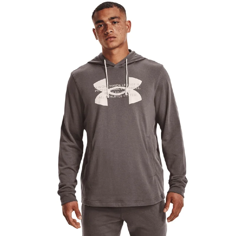 Men's Rival Terry Logo Hoodie Artistic Men's Hand