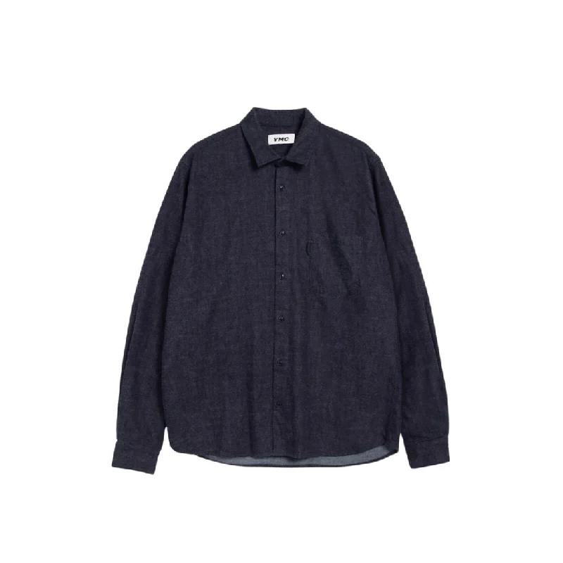 Curtis Shirt (Indigo) Luxurious Men's High