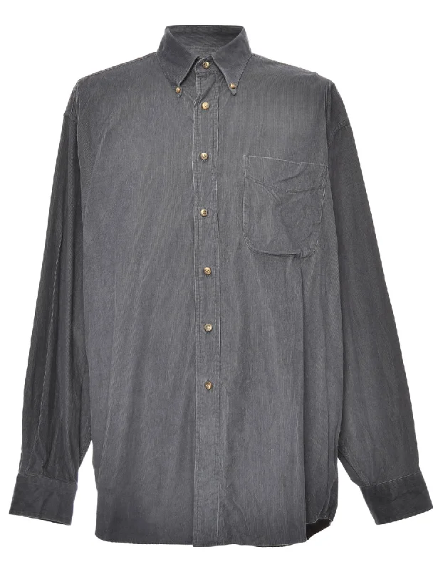 Grey Corduroy Shirt - L Organic