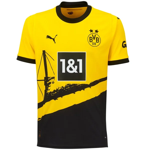 Puma Borussia Dortmund Home Jersey 23/24 (Cyber Yellow/Puma Black) Organic