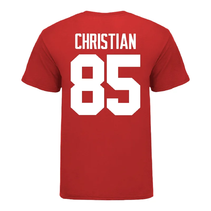 Ohio State Buckeyes #85 Bennett Christian Student Athlete Football T-Shirt Organic