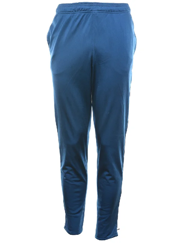 Umbro Blue Track Pants - W34 L31 Athletic Men's High