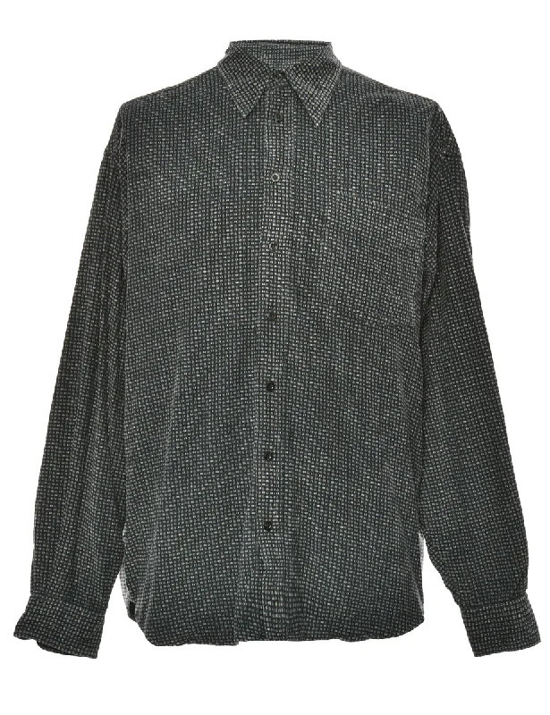 Corduroy Dark Grey Shirt - XL Confident Men's Power