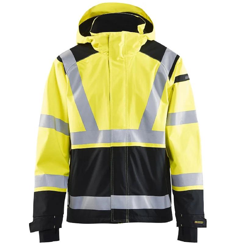 Blaklader Men's Hi-Vis Premium Shell Jacket Sleek Men's Contemporary 