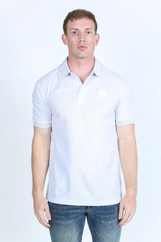 Mens Modern Fit Stretch Fashion Polo Traditional Men's Wool