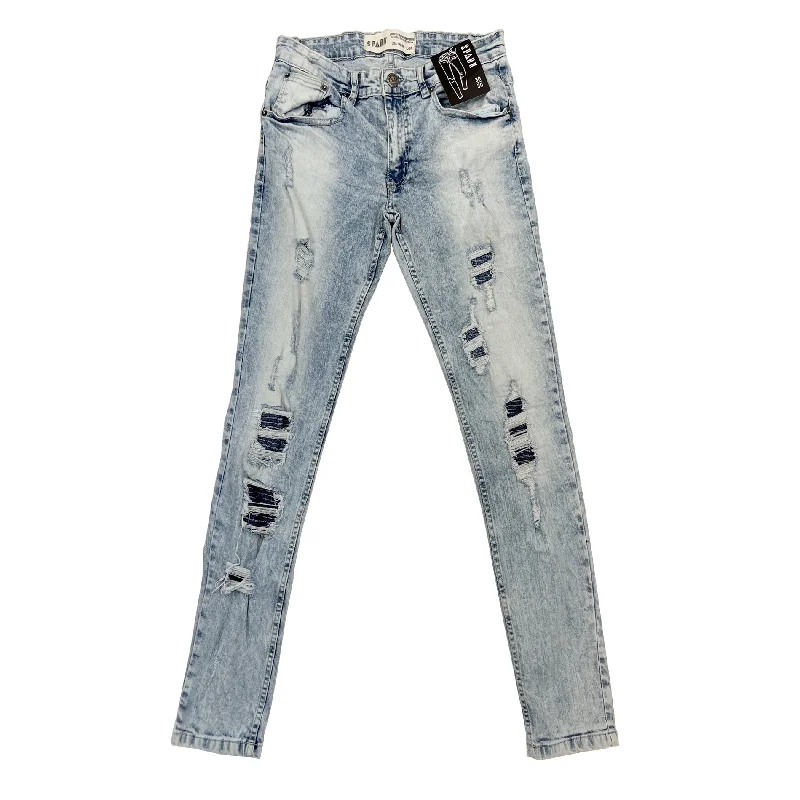 Spark/Evolve5 Ripped Jean (Ice Blue) Dynamic Men's Glow