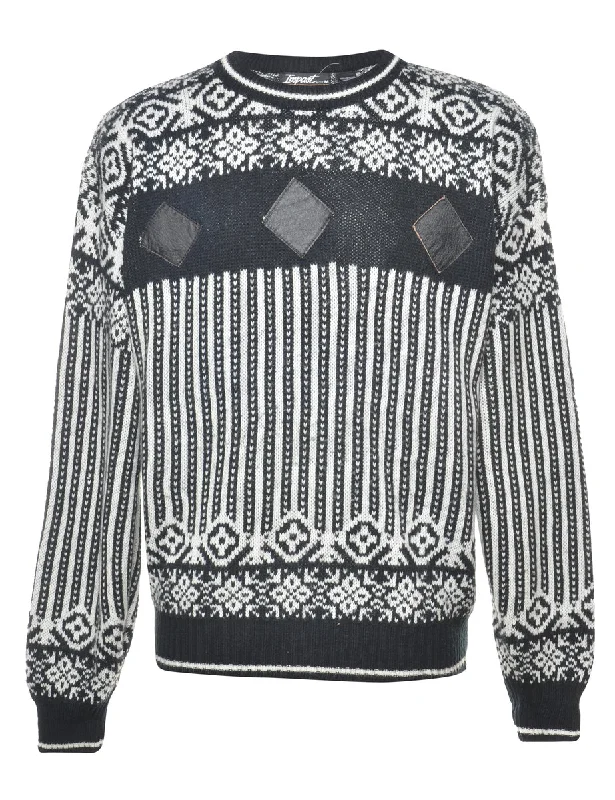 Striped Jumper - M Refined Men's Velvet