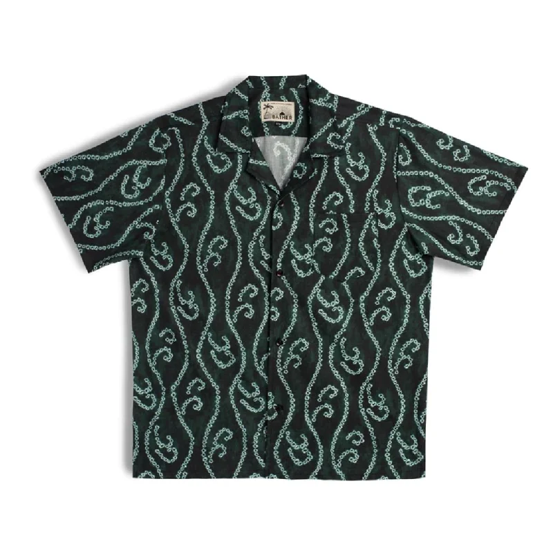 Camp Shirt (Green Hook & Loop) Modern Men's Geometric