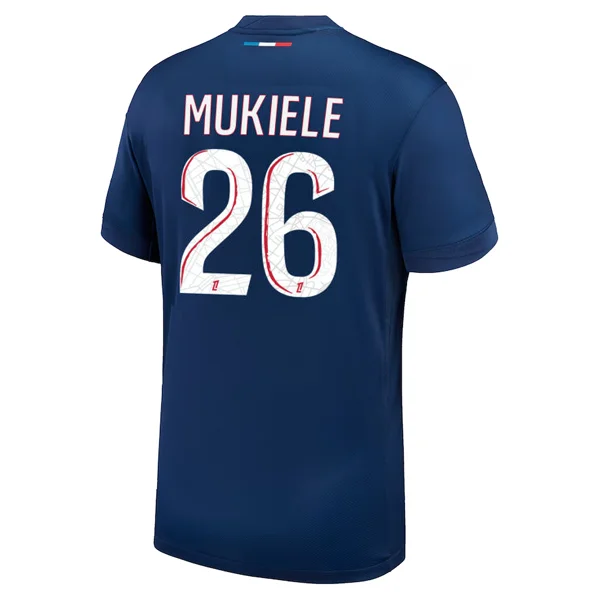 Nike Paris Saint-Germain Nordi Mukiele Home Jersey 24/25 (Midnight Navy/White) Cool Men's Skate