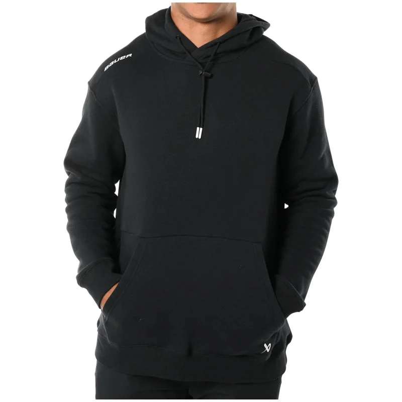 Bauer Ultimate Black Hoodie Unique Men's Patch