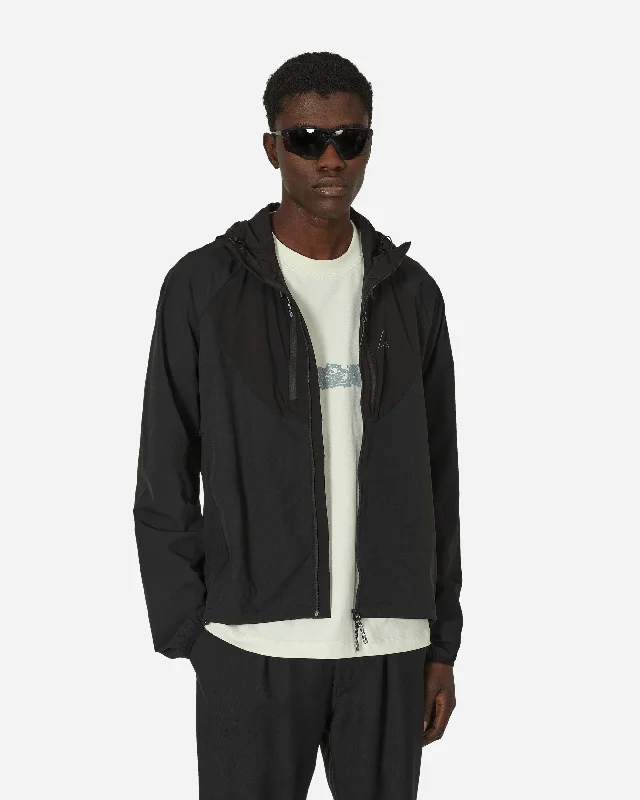 Windbreaker Black Sporty Men's Tennis