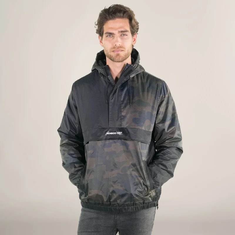 Men's Camo Popover Jacket Bold Men's Animal