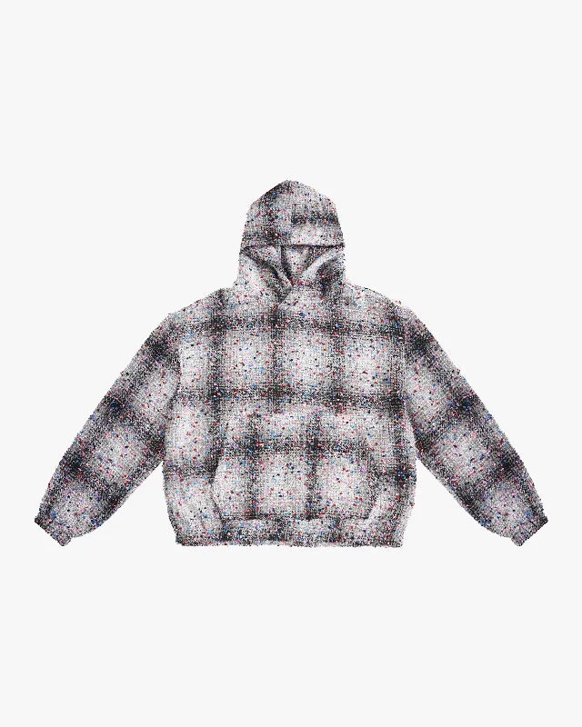 EPTM FLANNEL HOODIE-GREY Sporty Men's Tennis