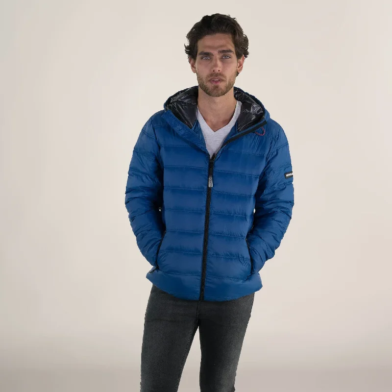 Men's Zip Front Puffer Jacket Bohemian Men's Free