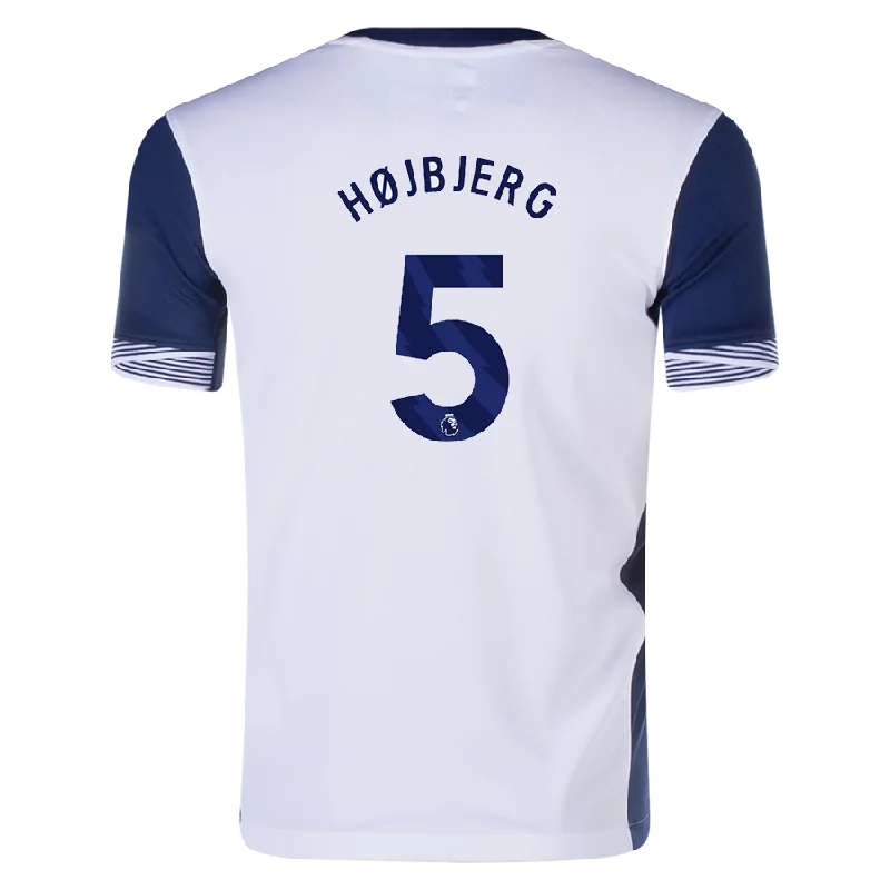 Nike Youth Tottenham Pierre-Emile Højbjerg Home Jersey 24/25 (White/Navy) Refined Men's European