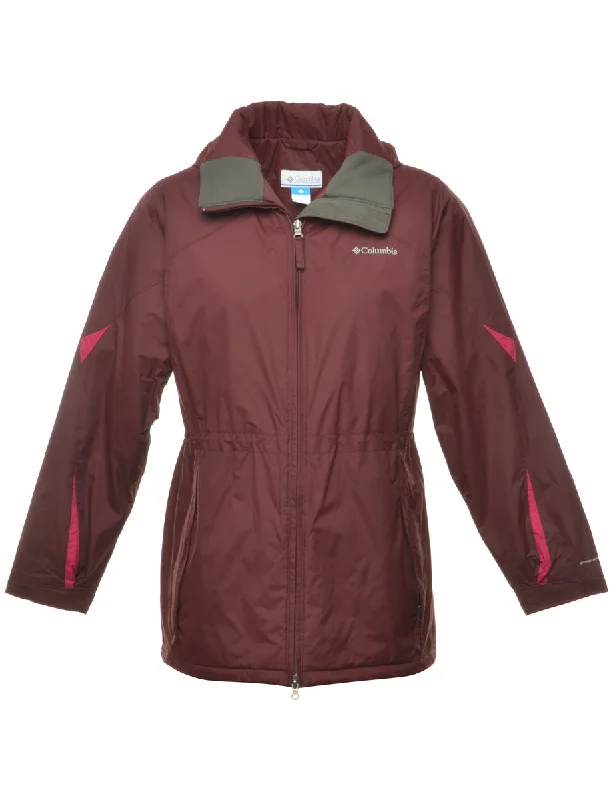 Columbia Dark Brown Mountaineering Jacket - M Sporty Men's Tennis