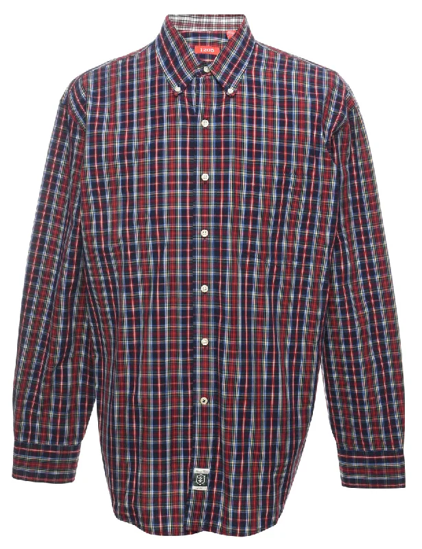 Izod Checked Shirt - XL Organic