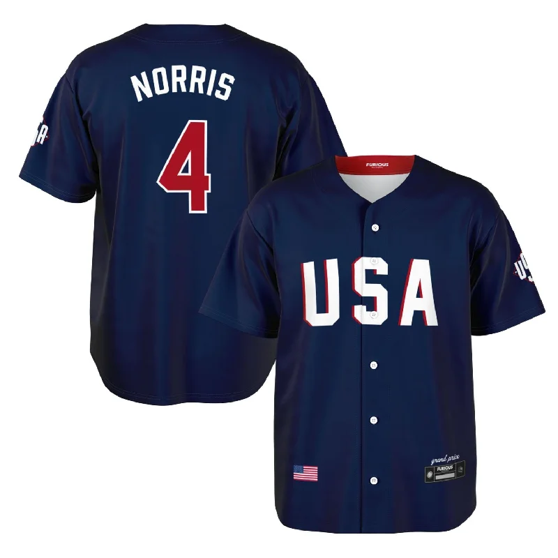 Norris - USA GP Jersey Cool Men's Distressed