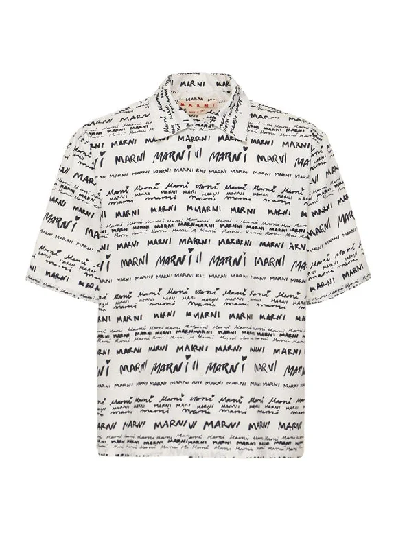 Marni Megamarni Poplin Shirt Sophisticated Men's French