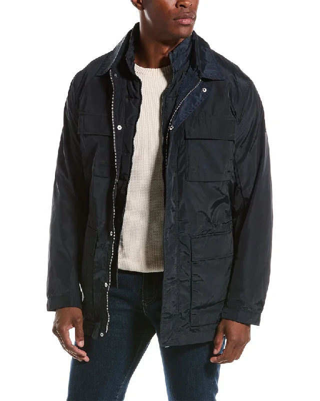 Armani Exchange Caban 2-In-1 Coat Preppy Men's College