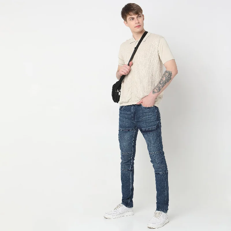 Slim Fit Jeans Relaxed Men's Beach