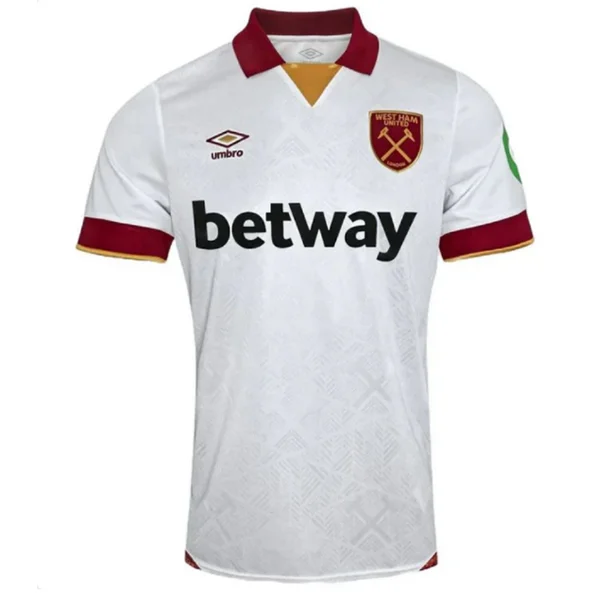 Umbro West Ham Third Jersey 24/25 (White) Bold Men's Animal