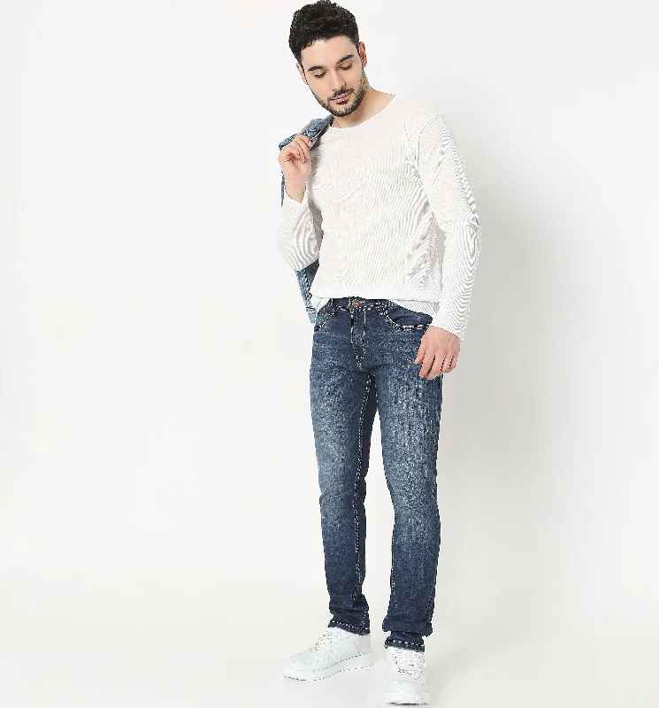 Slim Fit Jeans Monochromatic All