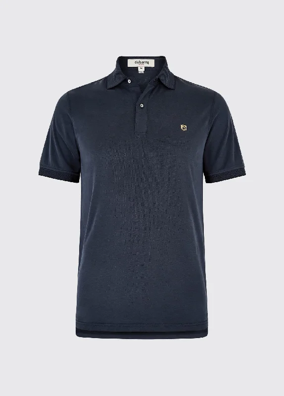 Sweeney Polo - Navy Trendy Men's Oversized