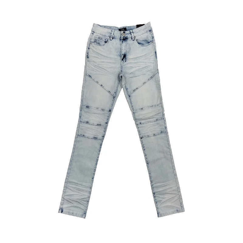 OPS Boy's Biker Jean (Bleached Blue) Beach