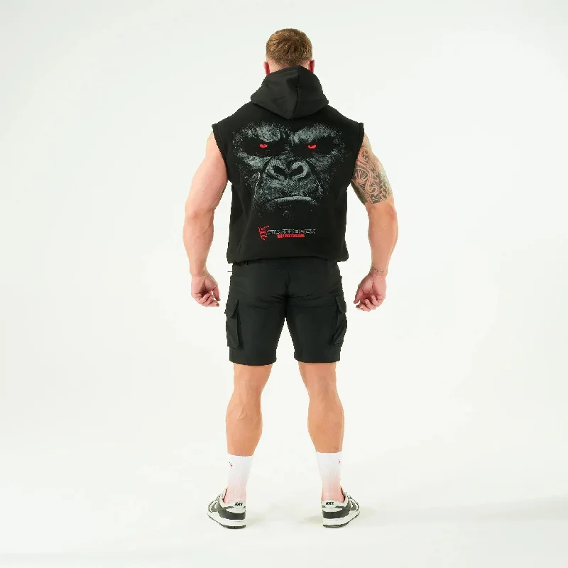 Redemption Sleeveless Hoodie Modern Men's Geometric