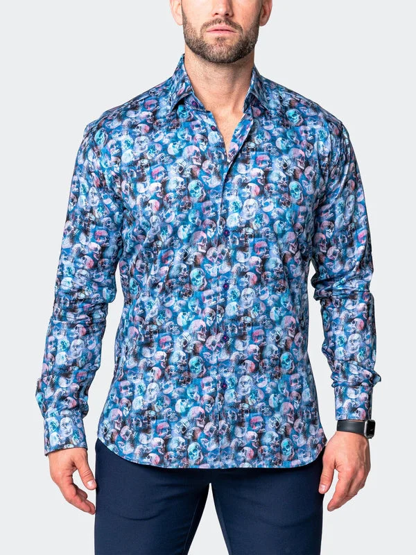 Maceoo Shirt | Fibonacci Skelz Multi Modern Men's Tech