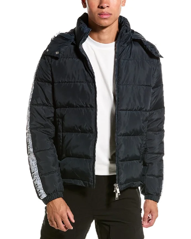 Armani Exchange Logo Tape Puffer Coat Tough Men's Tactical