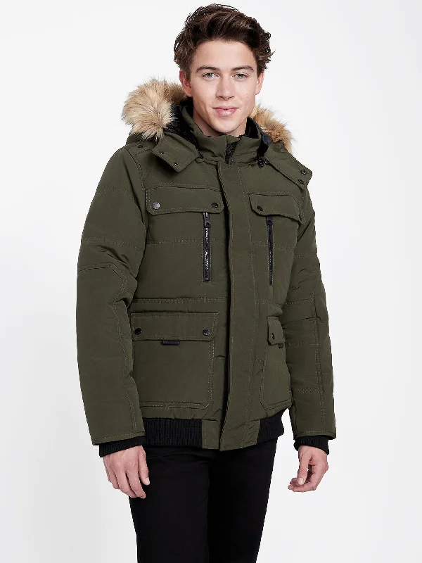 Dustin Puffer Jacket Earthy Men's Sustainable 