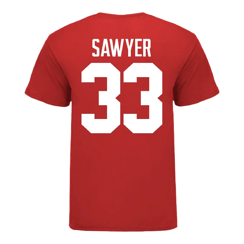 Ohio State Buckeyes Jack Sawyer #33 Student Athlete Football T-Shirt Dynamic Men's High