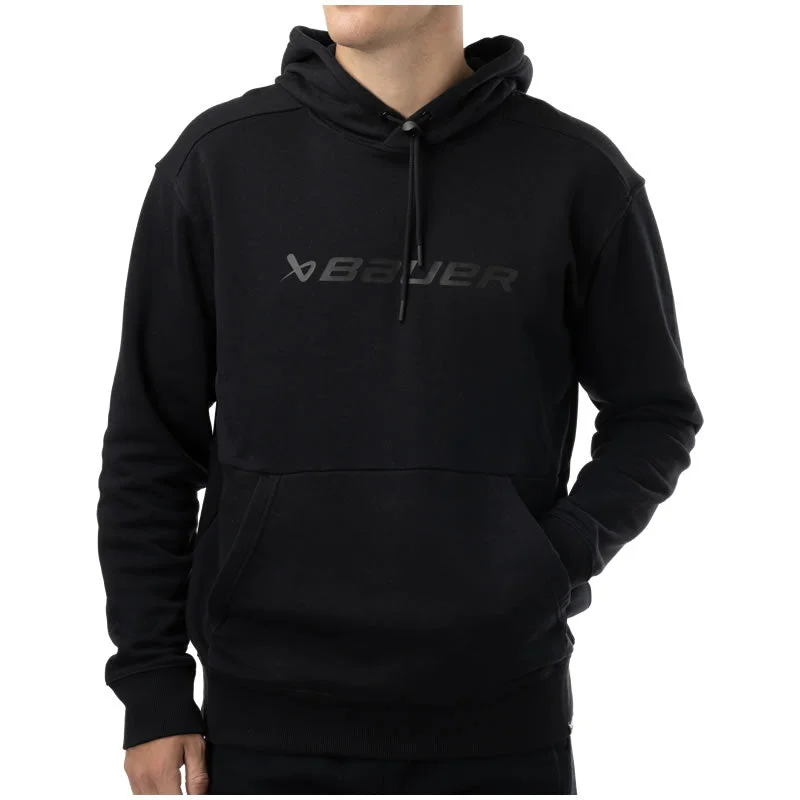 Bauer Core Ultimate Black Hoodie Trendy Men's Scandinavian