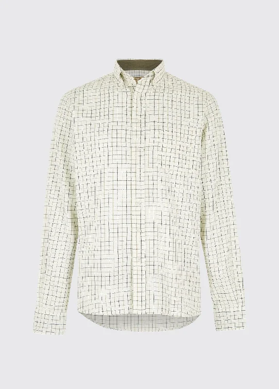 Hollymount Check Shirt - Cream Bold Men's Statement