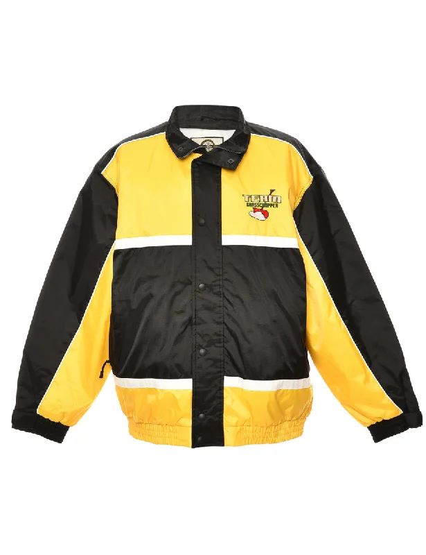 Team Grass Chopper Yellow & Black Ski Jacket - XL Youthful Men's Pop