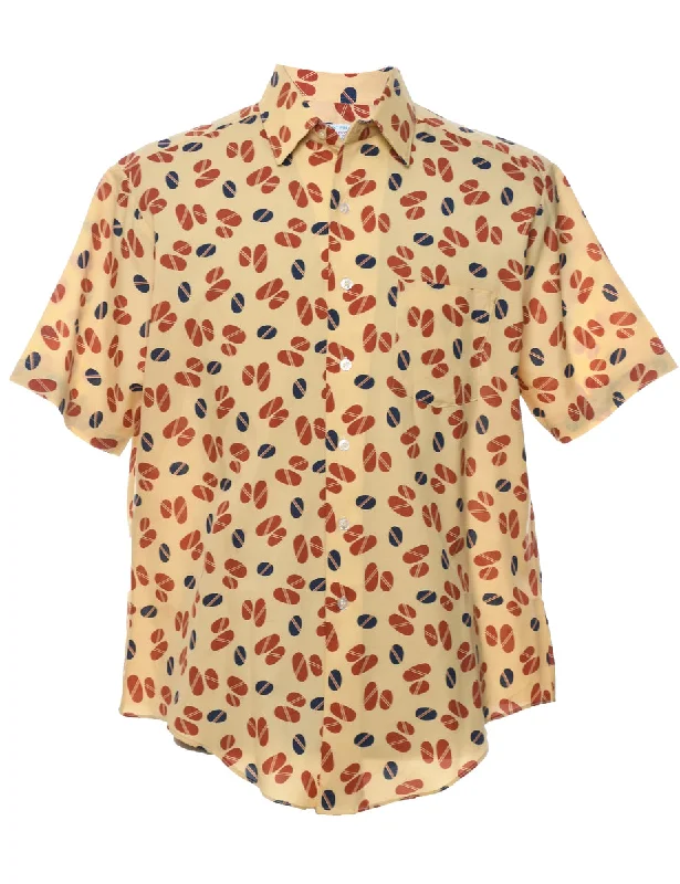 1990s Short Sleeve Shirt - L Practical Men's Multi