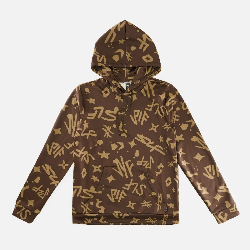 SLF Milan Pattern Hoodie Earthy Men's Sustainable 