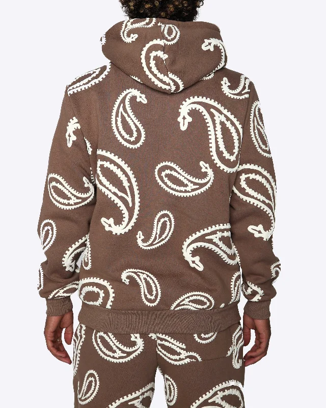 EPTM PUFFY HOODIE-COFFEE Relaxed Men's Beach