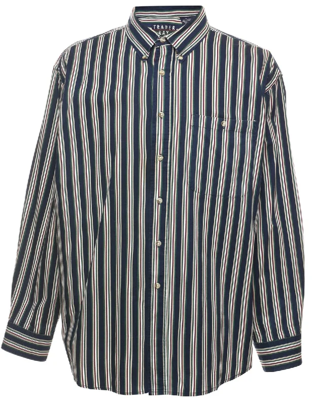 Striped Shirt - XL Dapper Men's Bow