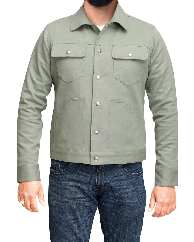 Laurel Green Twill Jacket Bold Men's Animal