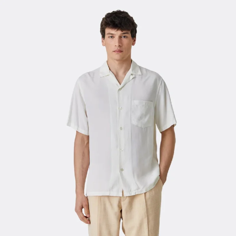 Dogtown Short Sleeve Shirt (Off White) Business