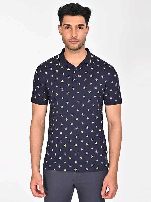 Men Printed Polo T-Shirt Luxurious Men's High