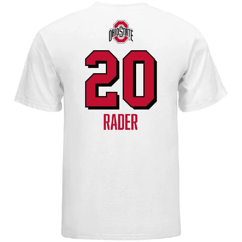 Ohio State Women's Volleyball Student Athlete T-Shirt #20 Rylee Rader British Gentleman Style