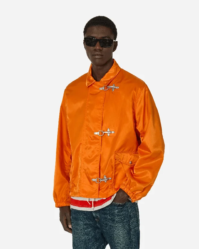 Nylon Hooks Jacket Orange Cool Men's Skate