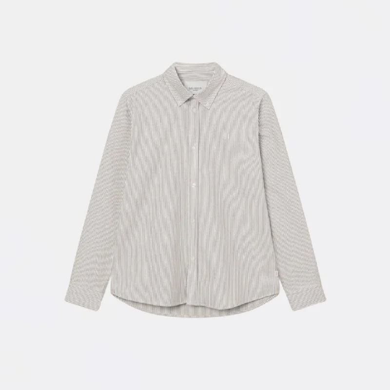 Konrad Stripe Oxford Shirt Tailored