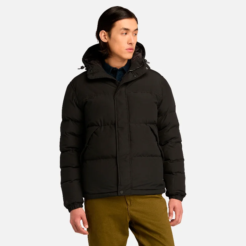 Men's Puffer Hooded Jacket Masculine Men's 